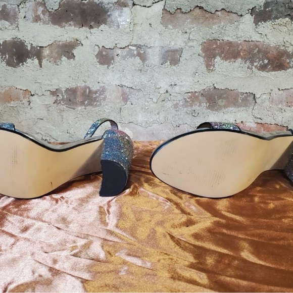 Steve Madden Multicolor Glitter Heels - Picture 6 of 6